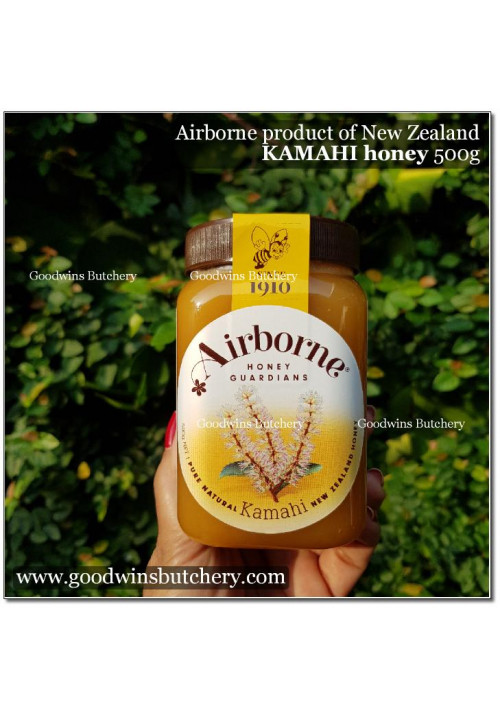 Honey madu Airborne KAMAHI New Zealand 500g